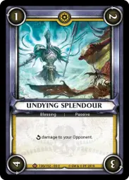 Undying Splendour - Foil